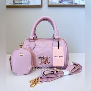 JUICY COUTURE Bag All About That Bling Satchel - Pink